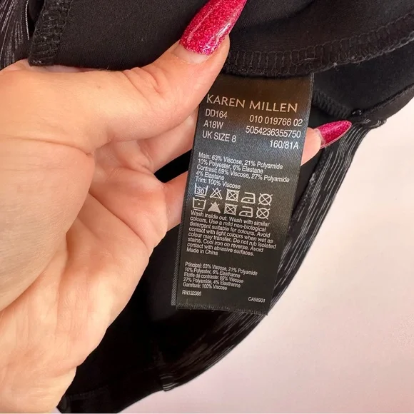 Karen Millen Long Sleeve Dress - Picture 3 of 7